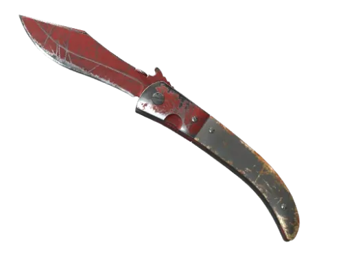 ★ Navaja Knife | Crimson Web (Battle-Scarred)