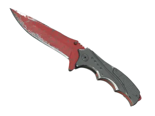 ★ Nomad Knife | Crimson Web (Battle-Scarred)