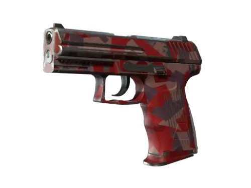 P2000 | Red FragCam (Well-Worn)