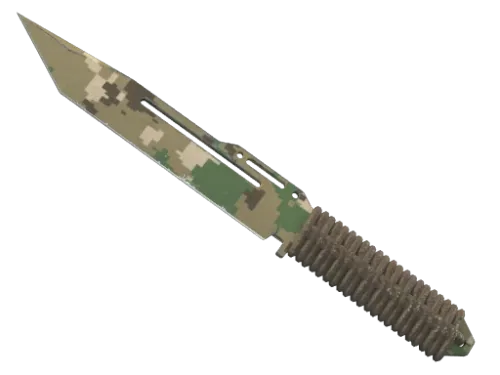 ★ Paracord Knife | Forest DDPAT (Well-Worn)