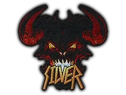 Patch | Metal Silver Demon