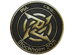 Patch | Ninjas in Pyjamas (Gold) | Stockholm 2021