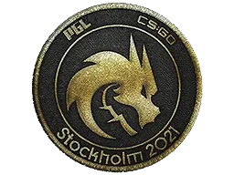 Patch | Team Spirit (Gold) | Stockholm 2021