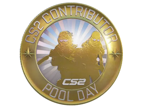 Pool Day Map Coin