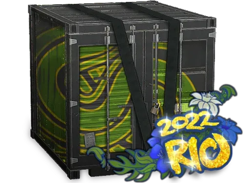 Rio 2022 Storage Unit with Glitter Stickers