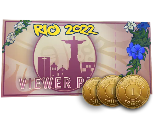 Rio 2022 Viewer Pass + 3 Souvenir Tokens