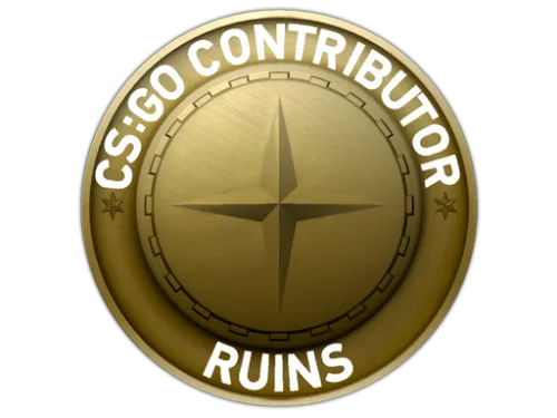 Ruins Map Coin