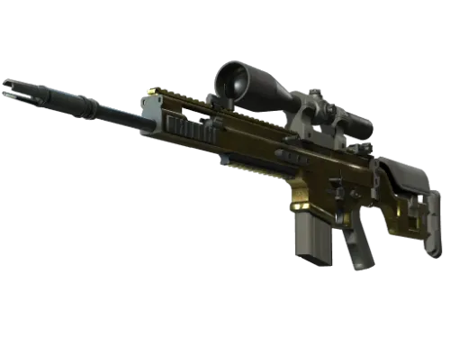 SCAR-20 | Brass (Battle-Scarred)