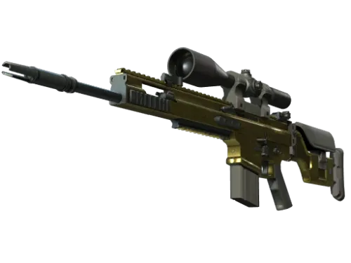 SCAR-20 | Brass (Field-Tested)