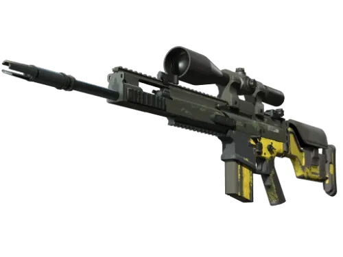 SCAR-20 | Jungle Slipstream (Battle-Scarred)