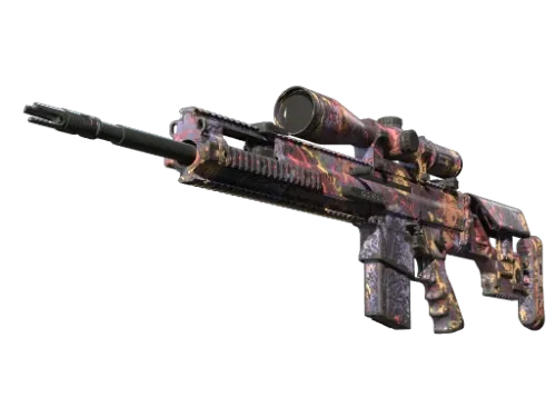 SCAR-20 | Poultrygeist (Well-Worn)