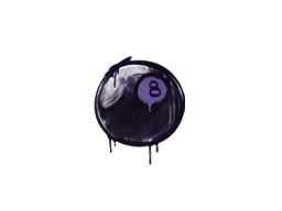 Sealed Graffiti | 8-Ball (Monster Purple)