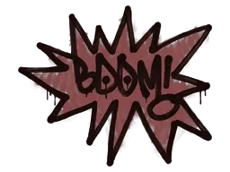 Sealed Graffiti | BOOM (Brick Red)