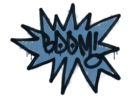 Sealed Graffiti | BOOM (Monarch Blue)