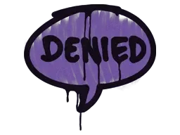 Sealed Graffiti | Denied (Monster Purple)