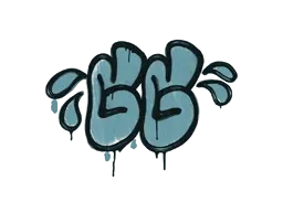 Sealed Graffiti | GGWP (Wire Blue)