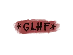 Sealed Graffiti | GLHF (Blood Red)