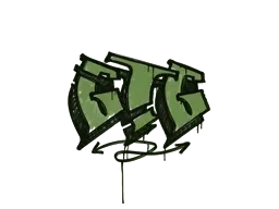 Sealed Graffiti | GTG (Battle Green)