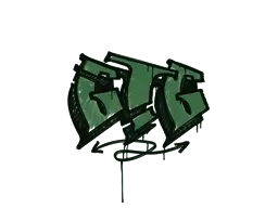 Sealed Graffiti | GTG (Jungle Green)