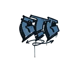 Sealed Graffiti | GTG (Monarch Blue)