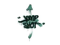 Sealed Graffiti | Jump Shot (Frog Green)