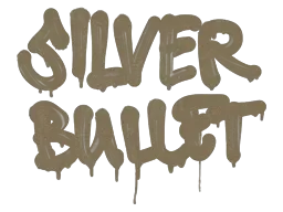 Sealed Graffiti | Silver Bullet (Dust Brown)