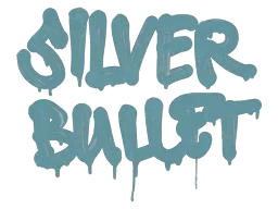 Sealed Graffiti | Silver Bullet (Wire Blue)