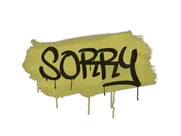 Sealed Graffiti | Sorry (Tracer Yellow)