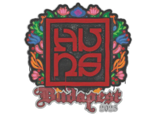 Sealed Graffiti | The Huns | Budapest 2025