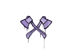 Sealed Graffiti | X-Axes (Violent Violet)