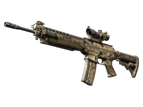 SG 553 | Bleached (Battle-Scarred)