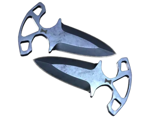 ★ Shadow Daggers | Blue Steel (Battle-Scarred)