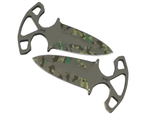 ★ Shadow Daggers | Boreal Forest (Well-Worn)