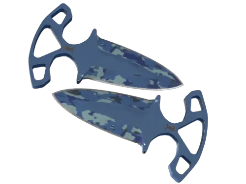 ★ Shadow Daggers | Bright Water (Well-Worn)