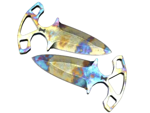 ★ Shadow Daggers | Case Hardened (Battle-Scarred)