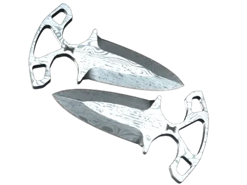 ★ Shadow Daggers | Damascus Steel (Well-Worn)