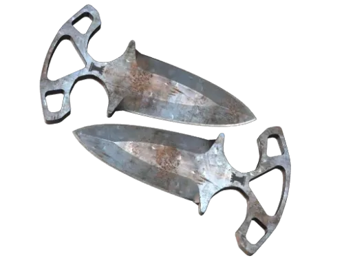 ★ Shadow Daggers | Rust Coat (Well-Worn)