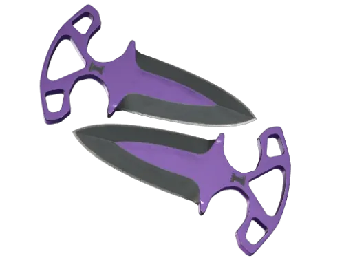 ★ Shadow Daggers | Ultraviolet (Well-Worn)