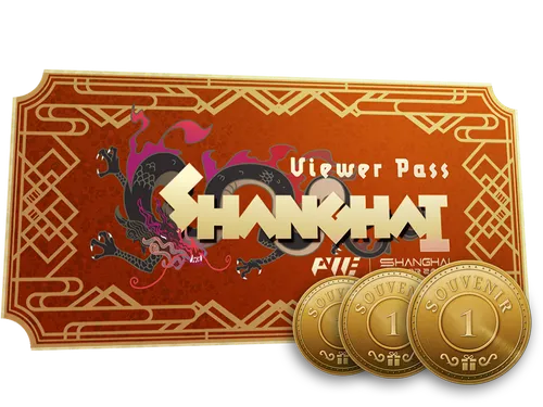 Shanghai 2024 Viewer Pass + 3 Souvenir Tokens