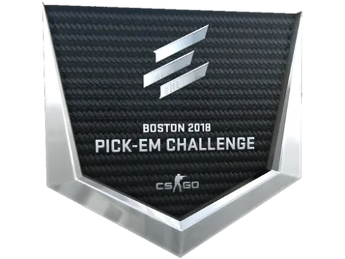 Silver Boston 2018 Pick'Em Trophy