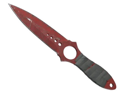 ★ Skeleton Knife | Crimson Web (Battle-Scarred)