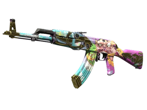 Souvenir AK-47 | B the Monster (Well-Worn)