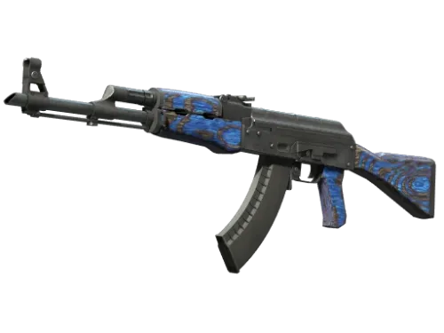 Souvenir AK-47 | Blue Laminate (Field-Tested)