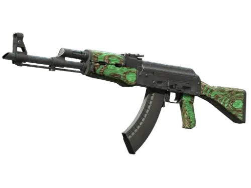 Souvenir AK-47 | Green Laminate (Factory New)