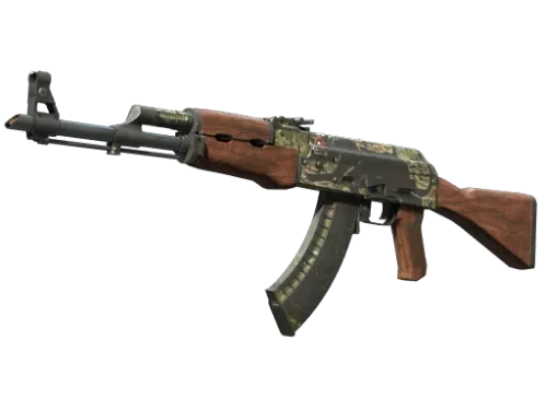 Souvenir AK-47 | Jaguar (Battle-Scarred)