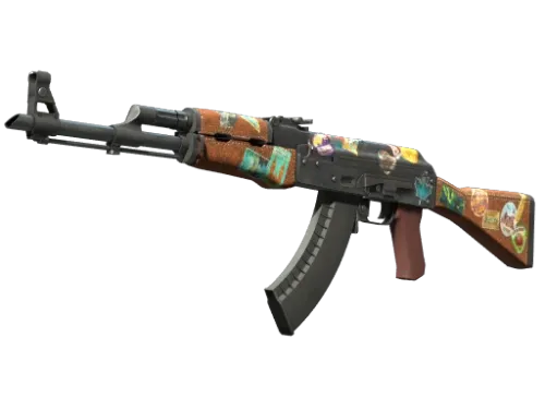 Souvenir AK-47 | Jet Set (Battle-Scarred)