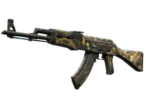 Souvenir AK-47 | Phantom Disruptor (Battle-Scarred)