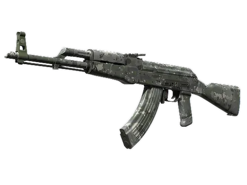 Souvenir AK-47 | VariCamo Grey (Minimal Wear)