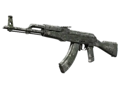Souvenir AK-47 | VariCamo Grey (Well-Worn)