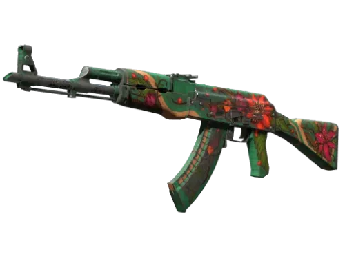 Souvenir AK-47 | Wild Lotus (Battle-Scarred)